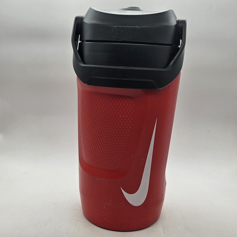 Nike Fuel Chug Jug Red 64 Flow Ounce Insulated BPA Free Water Bottle